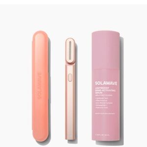 Solawave 4-in-1 Radiant Renewal Skincare Wand with LightBoost Serum